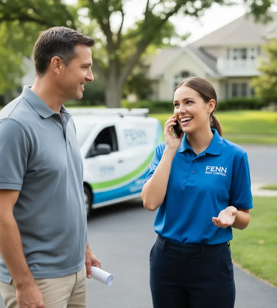 Fenn Pest Control customer support in Hustontown